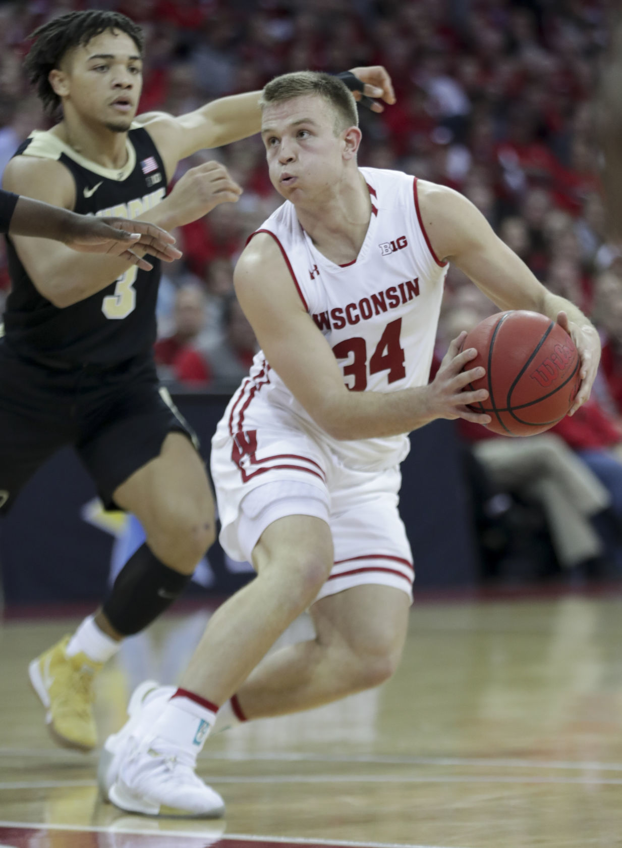 Boilermakers 84, Badgers 80 (OT)